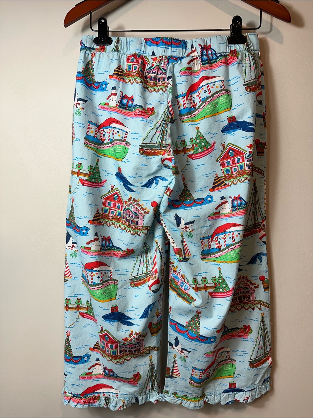 NWT Printfresh Sugar Plum Ferry Pajama Set XS Organic Cotton Christmas Holiday - Picture 8 of 14